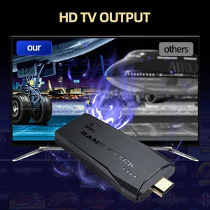 Planet Gates 64g Video Game Console TV HD Game Stick 64GB 20000 Retro Games For PS1/GBA/MAME/SEGA Everdrive Save/Search/Adding For Children Gift