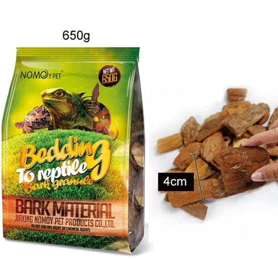 Planet Gates 650g big granules 250g/650g Reptile Lizard Turtle Snake Accessory Bedding Material Pine Tree Bark Granules