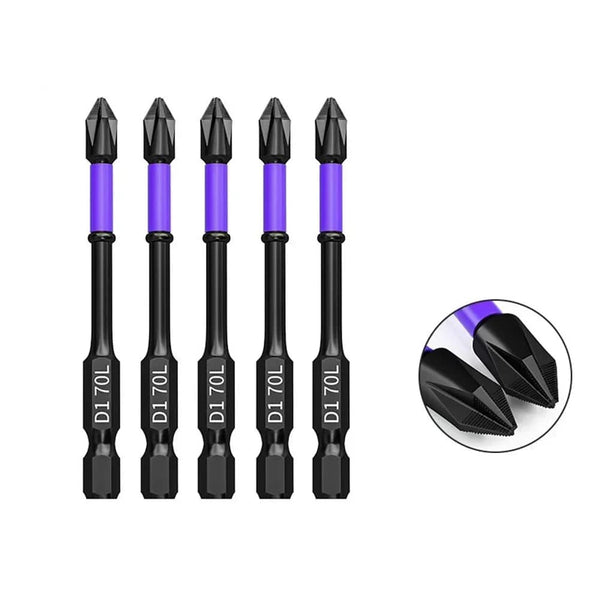 Planet Gates 65mm / 5pcs / CHINA 5/10pcs PH2 Magnetic Scrwdriver Bits Non-slip Batch Head Cross Bit 25-150mm For Electric Impact Drill Driver Hand Drill Tool