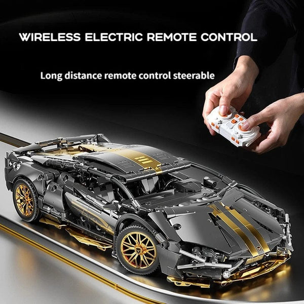 Planet Gates 67129 Car MOC 1280pcs Building Blocks Car and Construction Toy Adult Collectible Cars Set to Build 1:14 Scale Sports Car Model