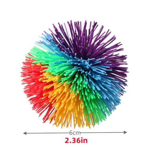 Planet Gates 6cm 6/8/10cm Jugging Ball Colorful Rubber Wire Ball Toy For Kids Anti-Stress Stretchy Ball Children's Novelty Toys Funny Rubber Toy