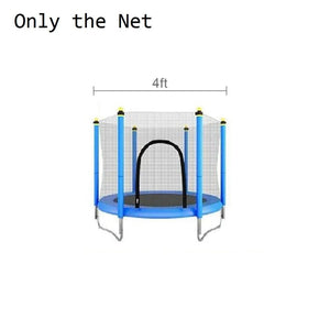 Planet Gates 6ft 4-8ft Outdoor Trampoline Protective Net For Kid Children Anti-fall Polyethylene Trampoline Jump Pad Safety Net Protection Guard