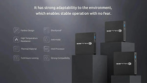 Planet Gates 6GB RAM 64GB SSD / EU and US PLUG MLLSE M2 Mini PC Intel Celeron N3350 CPU 6G RAM 64G ROM USB3.0 Win10 WiFi Bluetooth 4.2 Desktop Portable Computer