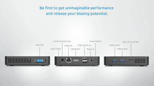 Planet Gates 6GB RAM 64GB SSD / EU and US PLUG MLLSE M2 Mini PC Intel Celeron N3350 CPU 6G RAM 64G ROM USB3.0 Win10 WiFi Bluetooth 4.2 Desktop Portable Computer