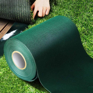 Planet Gates 6In*33Ft(15cm*10m) 1 Roll Artificial Grass Self-Adhesive Seaming Turf Tape Lawn, Turf Tape For Lawn, Carpet Jointing, Mat Rug