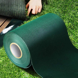 Planet Gates 6In*33Ft(15cm*10m) 1 Roll Artificial Grass Self-Adhesive Seaming Turf Tape Lawn, Turf Tape For Lawn, Carpet Jointing, Mat Rug
