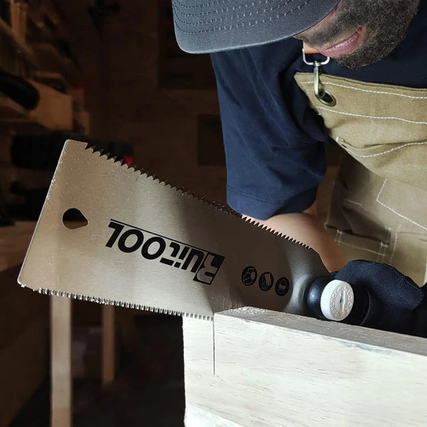 Planet Gates 6in Double Sided Saw 1PC Japanese Pull Saw 3-Edge Teeth Hand Saw SK5 Flexible Blade Non-Slip Handle Wood Saw Folding Saw for Woodworking Tools