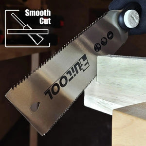 Planet Gates 6in Double Sided Saw 1PC Japanese Pull Saw 3-Edge Teeth Hand Saw SK5 Flexible Blade Non-Slip Handle Wood Saw Folding Saw for Woodworking Tools