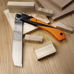 Planet Gates 6in Double Sided Saw 1PC Japanese Pull Saw 3-Edge Teeth Hand Saw SK5 Flexible Blade Non-Slip Handle Wood Saw Folding Saw for Woodworking Tools