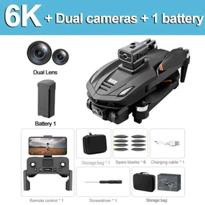 Planet Gates 6k-dual-1b For Xiaomi V168 MAX PRO Drone GPS 8K HD Camera 5G WIFI FPV Brushless RC Quadcopter Obstacle Avoidance Automatic Return for Toys