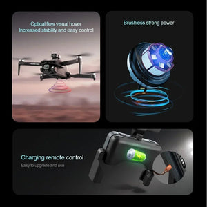 Planet Gates 6k-dual-1b For Xiaomi V168 MAX PRO Drone GPS 8K HD Camera 5G WIFI FPV Brushless RC Quadcopter Obstacle Avoidance Automatic Return for Toys