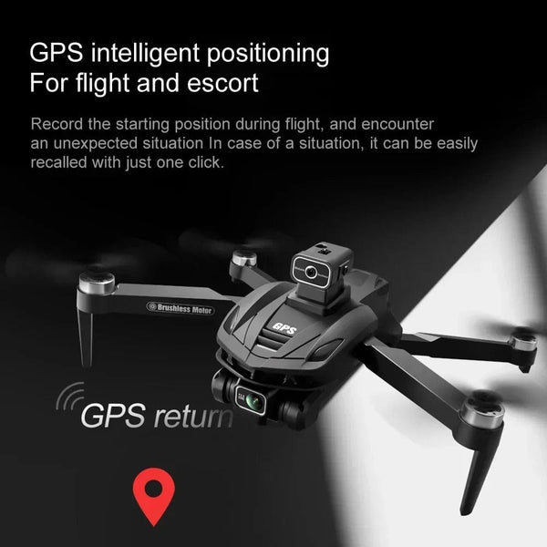 Planet Gates 6k-dual-1b For Xiaomi V168 MAX PRO Drone GPS 8K HD Camera 5G WIFI FPV Brushless RC Quadcopter Obstacle Avoidance Automatic Return for Toys