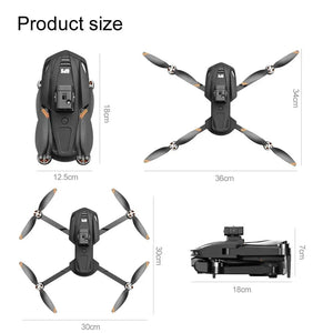 Planet Gates 6k-dual-1b For Xiaomi V168 MAX PRO Drone GPS 8K HD Camera 5G WIFI FPV Brushless RC Quadcopter Obstacle Avoidance Automatic Return for Toys