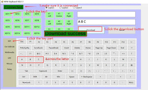 Planet Gates 6key-RGB-White / CHINA Mechanical Hotswap Macropad Custom Keyboard USB Bluetooth RGB Photoshop Gaming Programming Macro Knob Keypad