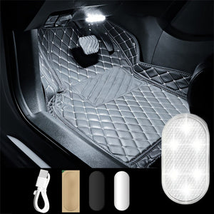 Planet Gates 6LED White Brighten Up Your Car's Interior with This Handy Touch-Activated Ceiling Lamp!