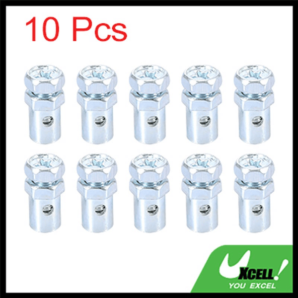 Planet Gates 6pcs 6Pcs Universal Motorcycle Brake Line Wire Hose Fastener Bolts - Secure & Solderless!