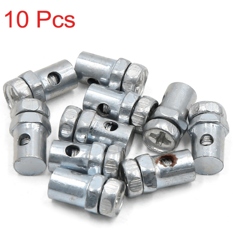Planet Gates 6pcs 6Pcs Universal Motorcycle Brake Line Wire Hose Fastener Bolts - Secure & Solderless!