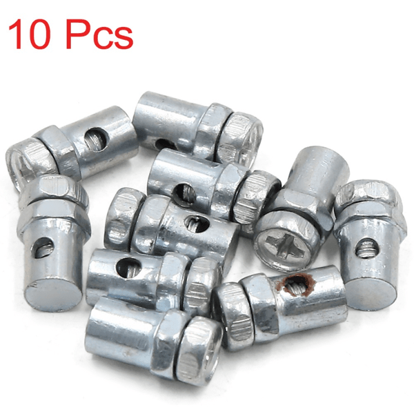 Planet Gates 6pcs 6Pcs Universal Motorcycle Brake Line Wire Hose Fastener Bolts - Secure & Solderless!