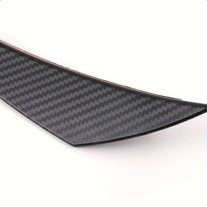 Planet Gates 6pcs Bumper Strip Sticker, Universal Car Front Bumper Spoiler Protector Carbon Fiber Corner Guard Anti-Scratch Decoration Sticker Car Accessories