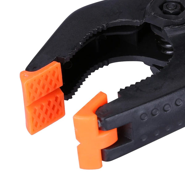 Planet Gates 6pcs/lot 3inch Plastic Nylon Adjustable Woodworking Clamps Wood Working Tools Spring Clip Carpentry Clamps Outillage Menuiserie