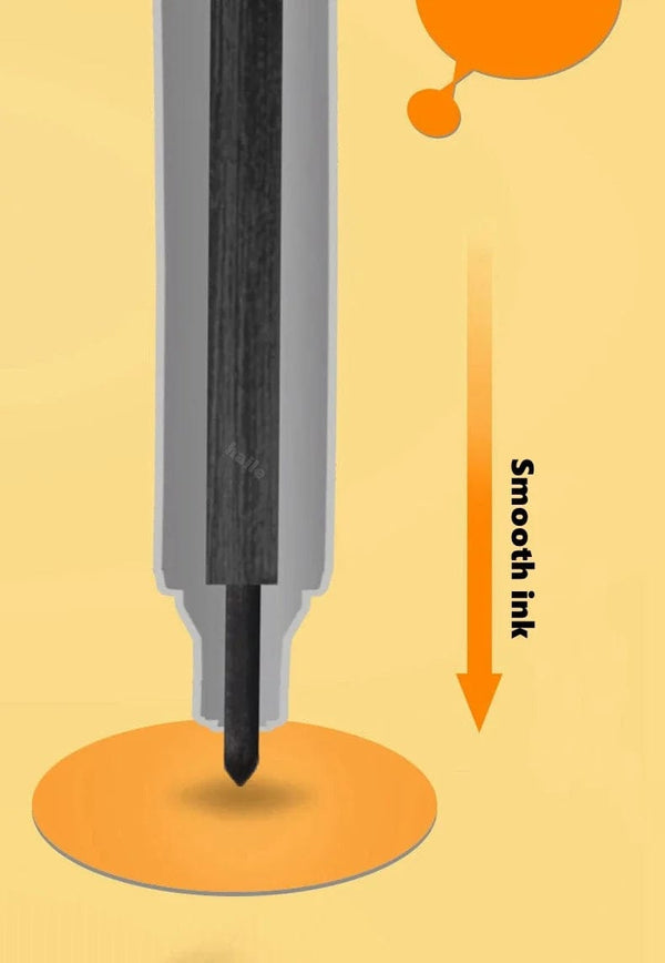 Planet Gates 6Pcs Oily Waterproof Permanent Fine Point Paint Red/Black/blue Marker Pens for Tyre Markers Signature Pen Stationery Supplies