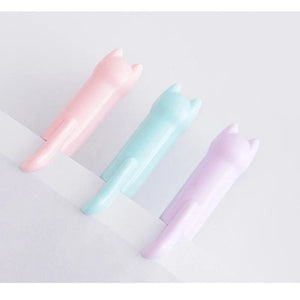 Planet Gates 6PCS/set Kawaii Cat Gel Pen 0.38mm Creative Cute Neutral Ink Pen Children Gift School Office Writing Supplies Stationery