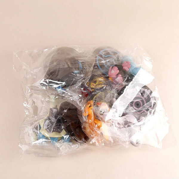 Planet Gates 6Pcs-set Pokemon 6 Pcs/Set Anime Figure Pikachu 6-7cm Figure Charizard Blastoise Squirtle Bulbasaur Action Figures Model  toys Gifts
