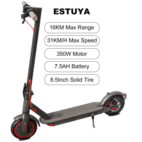 Planet Gates 7.5AH 16KM Range TUYA JUICEASE 16KM Electric Scooter Adults 350W 7.5AH Escooter 8.5inch Tire Free Shippng 31KM/H IP65 Waterproof Electric Kick Scooter