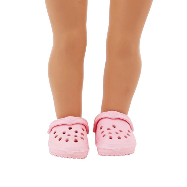 Planet Gates 7 CM Doll Shoes Sandal For 43 CM Born Baby Doll Clothes Accessories 18 Inch American Doll Girl‘s Toys Our Generation Gift