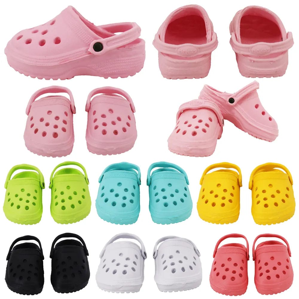 Planet Gates 7 CM Doll Shoes Sandal For 43 CM Born Baby Doll Clothes Accessories 18 Inch American Doll Girl‘s Toys Our Generation Gift