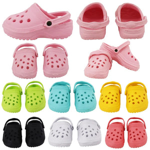 Planet Gates 7 CM Doll Shoes Sandal For 43 CM Born Baby Doll Clothes Accessories 18 Inch American Doll Girl‘s Toys Our Generation Gift