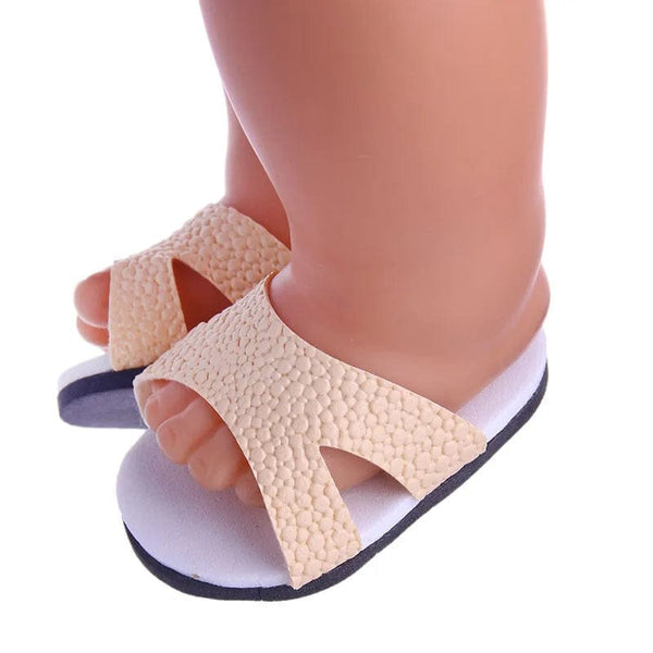 Planet Gates 7 CM Doll Shoes Sandal For 43 CM Born Baby Doll Clothes Accessories 18 Inch American Doll Girl‘s Toys Our Generation Gift