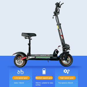 Planet Gates 7 Days Delivery 800W Powerful Electric Kick Scooter Anti-skid Off Road Tire 45KM/H e Scooter 45km 55km Range