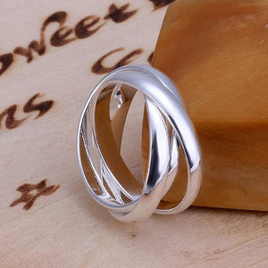Planet Gates 7 Free Shipping for Women Lady Wedding Beautiful Charm Fashion Women 925 Sterling Silver Rings Jewelry Cute Lover Gift