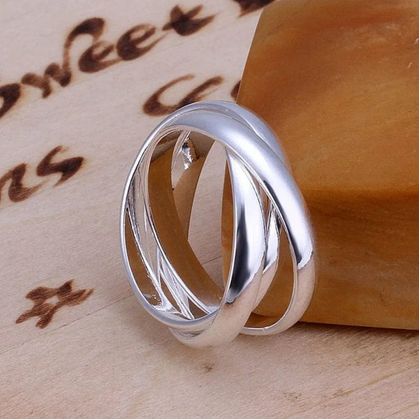 Planet Gates 7 Free Shipping for Women Lady Wedding Beautiful Charm Fashion Women 925 Sterling Silver Rings Jewelry Cute Lover Gift