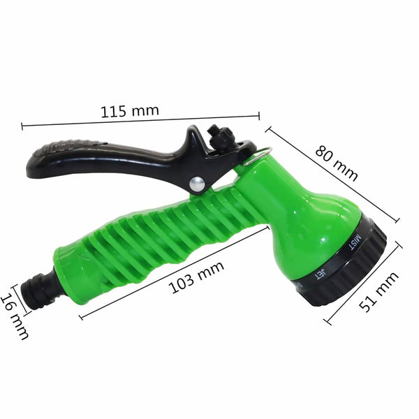 Planet Gates 7 Function Water Gun High Pressure Spray Gun Garden Plant Flower Lawn Vegetable Irrigation Watering Car Washing Home Clean Tool