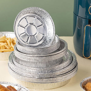 Planet Gates 7 Inches, 10pcs 10pcs/20pcs/30pcs, High Temperature Resistant Air Fryer Tray for Barbecue, Oven Baking, and Food Grade Baking