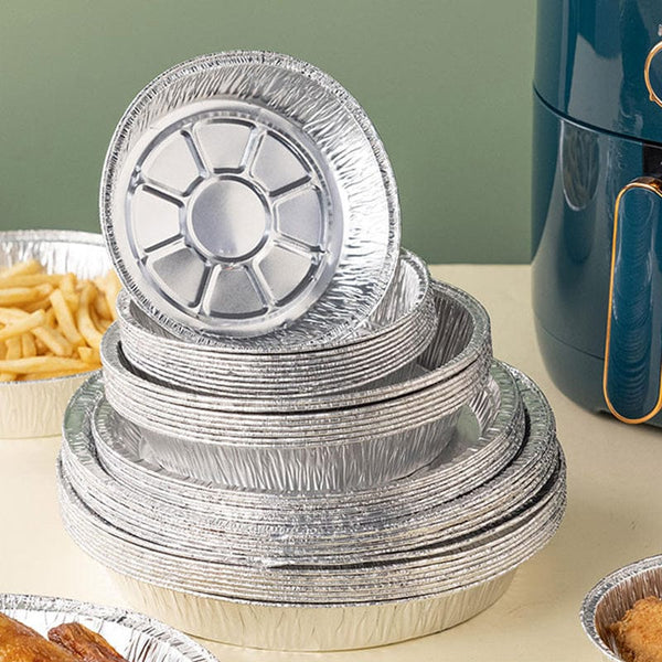 Planet Gates 7 Inches, 10pcs 10pcs/20pcs/30pcs, High Temperature Resistant Air Fryer Tray for Barbecue, Oven Baking, and Food Grade Baking