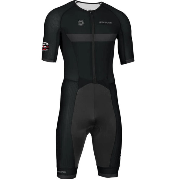 Planet Gates 7 / M RIGHTTRACK Trisuit Men's Summer Triathlon Race Short Sleeve Skinsuit Clothing Swimming Cycling Running Competition Apparel