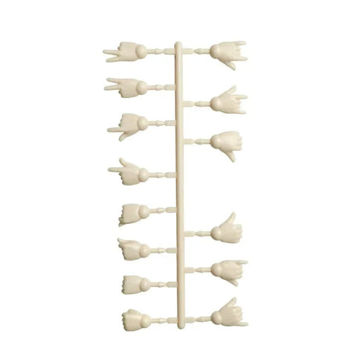 Planet Gates 7 pairs fingers 1/8  Bjd Dolls Accessories Head for 12CM Naked Body Mini 13 Movable Joints Toys Children Child Toy Children's Kids