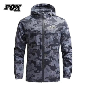 Planet Gates 7 / S Windbreaker MTB Jacket FOX Cycling Team Road Mountain Bike Raincoat Men's Bicycle Hooded Clothing Cortavientos Ciclismo Hombre