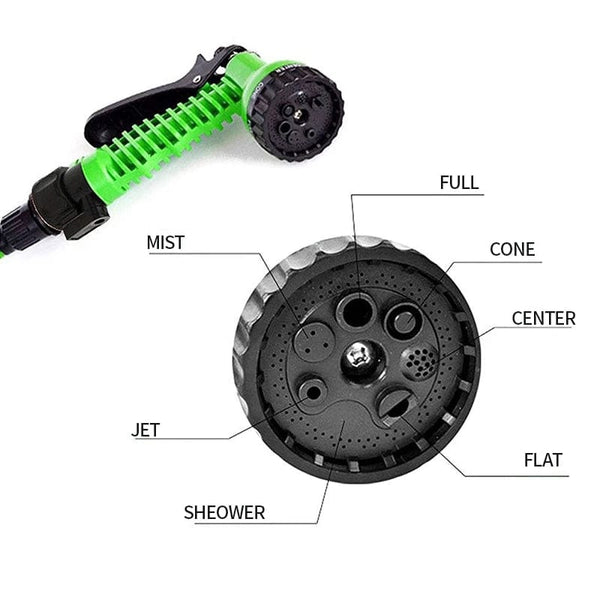 Planet Gates 7 Styles High Pressure Water Gun Car Wash Garden Adjustable Nozzle Hose Watering Gun Lawn Hose Multifunction Irrigation Sprayer