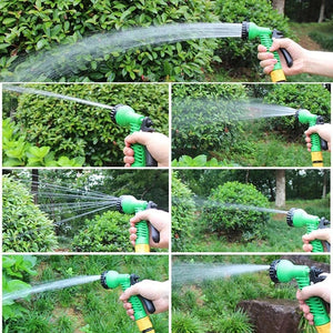 Planet Gates 7 Styles High Pressure Water Gun Car Wash Garden Adjustable Nozzle Hose Watering Gun Lawn Hose Multifunction Irrigation Sprayer