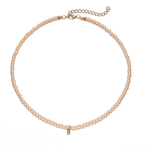 Planet Gates 7 YWZIXLN 2021 Trend Elegant Jewelry Wedding Big Pearl Necklace For Women Fashion White Imitation Pearl Choker Necklace N0179