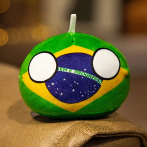 Planet Gates 70 styles Polandball Pendant Country Balls 10cm Country Ball Plush Toys Countryball Stuffed Doll Toy Christmas Gift for Kids