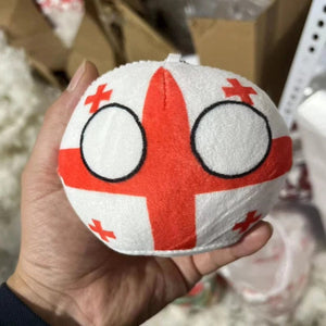 Planet Gates 70 styles Polandball Pendant Country Balls 10cm Country Ball Plush Toys Countryball Stuffed Doll Toy Christmas Gift for Kids
