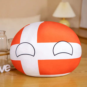 Planet Gates 70 styles Polandball Pendant Country Balls 10cm Country Ball Plush Toys Countryball Stuffed Doll Toy Christmas Gift for Kids