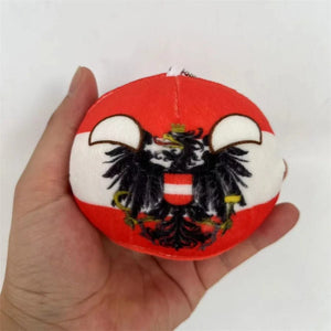Planet Gates 70 styles Polandball Pendant Country Balls 10cm Country Ball Plush Toys Countryball Stuffed Doll Toy Christmas Gift for Kids
