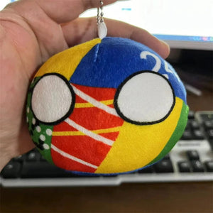Planet Gates 70 styles Polandball Pendant Country Balls 10cm Country Ball Plush Toys Countryball Stuffed Doll Toy Christmas Gift for Kids