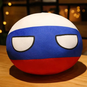 Planet Gates 70 styles Polandball Pendant Country Balls 10cm Country Ball Plush Toys Countryball Stuffed Doll Toy Christmas Gift for Kids